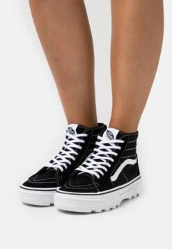 Vans SENTRY SK8 HI - Sneaker High - Black/white