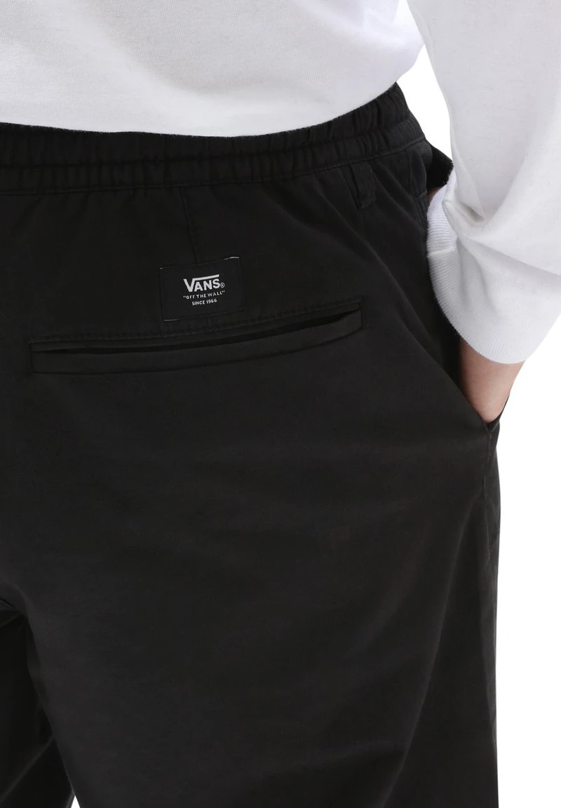 Vans MN RANGE RELAXED ELASTIC - Stoffhose - Black 3 Vans MN RANGE RELAXED ELASTIC - Stoffhose - Black – Bild 3