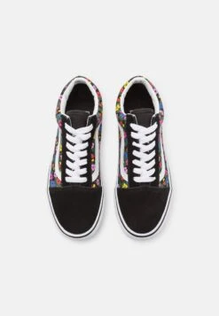 Vans OLD SKOOL UNISEX - Sneaker Low - Floral Black/white -Vans 4790d7eb2a014ab0abcbc36c70ed883a