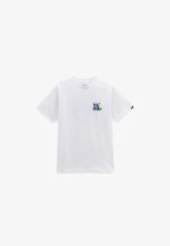 Vans SNAKE SS - T-Shirt Print - White