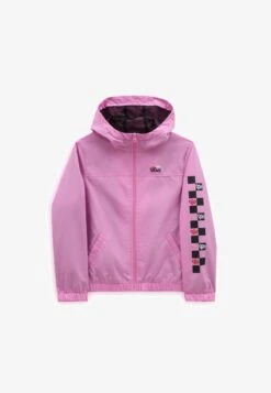 Vans GR KASTLE CLASSIC WINDBREAKER - Übergangsjacke - Medium Pink