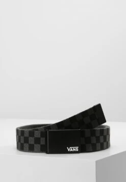 Vans MN DEPPSTER II WEB BELT - Gürtel - Black/charcoal