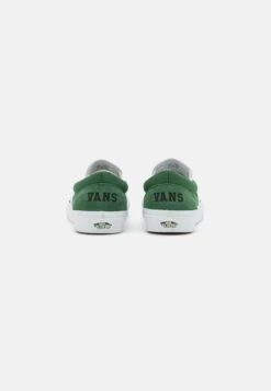 Vans CLASSIC SLIP ON UNISEX - Slipper - Club Green/white -Vans 4dc4d281caf64f829e04686c3566e3a1