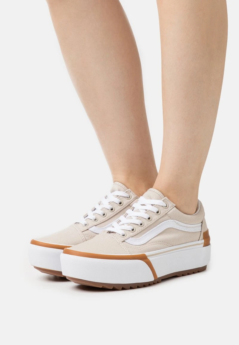 Vans OLD SKOOL STACKED - Sneaker Low - French Oak 1 Vans OLD SKOOL STACKED - Sneaker Low - French Oak