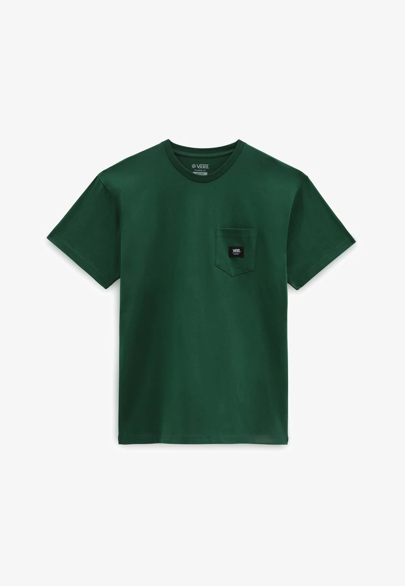 Vans WOVEN PATCH POCKET M - T-Shirt Basic - Dark Green 4 Vans WOVEN PATCH POCKET M - T-Shirt Basic - Dark Green – Bild 4