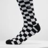 Vans CHECKERBOARD CREW II - Socken - Black/white
