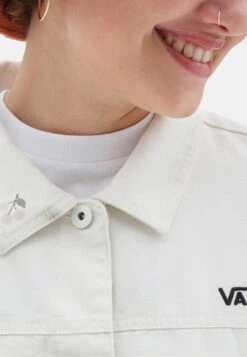 Vans BOOK IT MICRO DITSY - Leichte Jacke - White -Vans 54515b13eba74de493286e44e0124cab