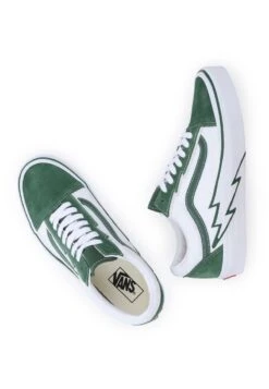 Vans OLD SKOOL BOLT - Sneaker Low - Medium Green 9 Vans OLD SKOOL BOLT - Sneaker Low - Medium Green -Vans 54c04765b5c148169b3fccdee2e06035