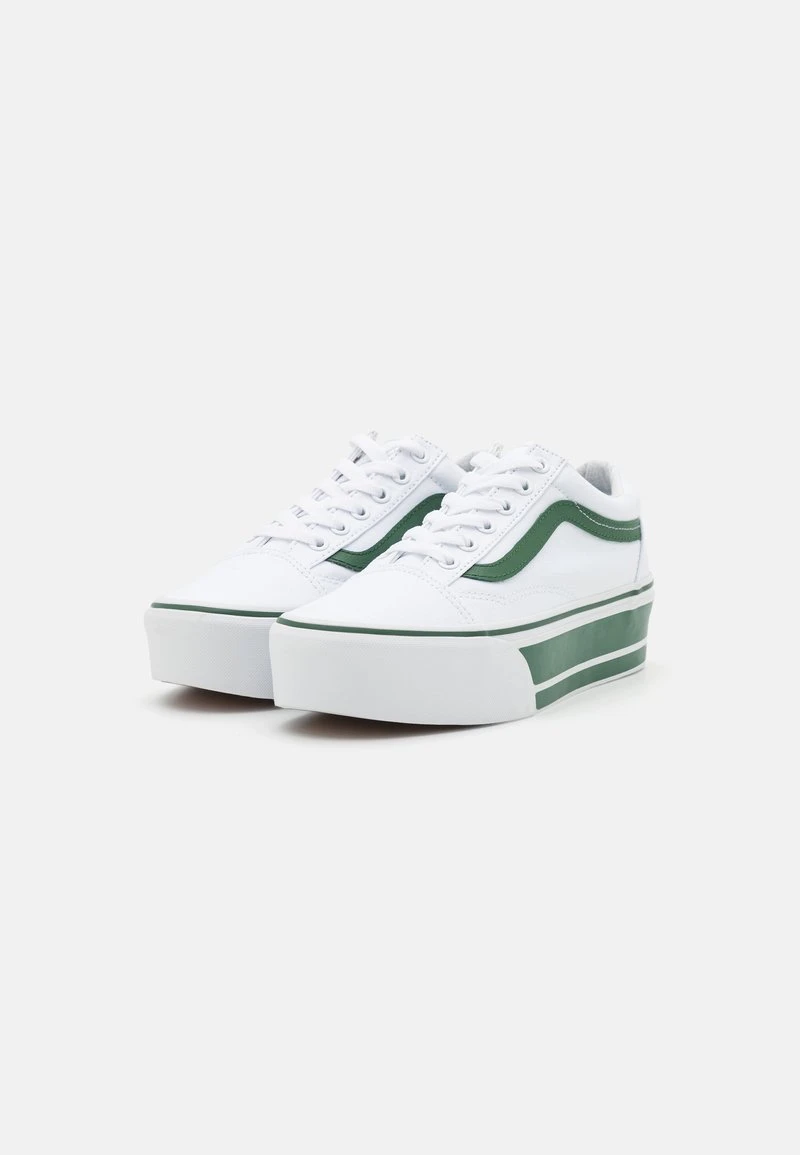 Vans OLD SKOOL STACKFORM - Sneaker Low - Green/true White 3 Vans OLD SKOOL STACKFORM - Sneaker Low - Green/true White – Bild 3