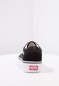 Vans OLD SKOOL PLATFORM - Sneaker Low - Black/true White -Vans 5694492d909e408198de00c62d7920b9