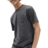 Vans WOVEN PATCH POCKET M - T-Shirt Basic - Asphalt