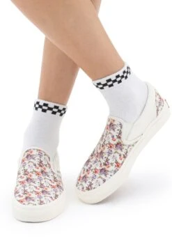 Vans CLASSIC - Slipper - White -Vans 59479eb835f441fea8a174993fff8425 1