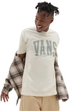Vans VARSITY TYPE SS TEE - T-Shirt Print - White -Vans 5b0ac7ed32f24e3a8927afb613c12f85 1