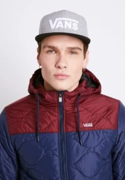 Vans MN DROP V II SNAPBACK - Cap - Heather Grey -Vans 5bd8e7680b8c4bf68cf61f14d2da8db3