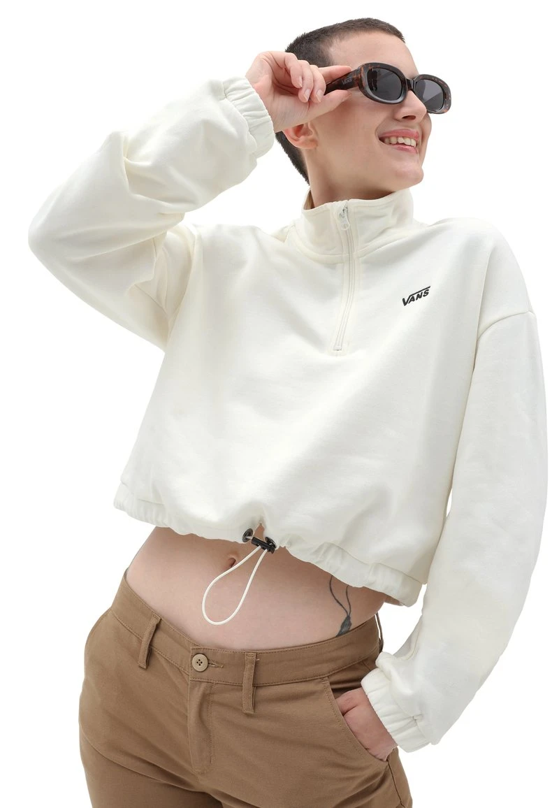 Vans LEFT CHEST - Sweatshirt - White 1 Vans LEFT CHEST - Sweatshirt - White