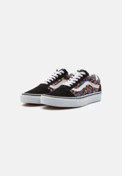 Vans OLD SKOOL UNISEX - Sneaker Low - Floral Black/white -Vans 6054832677e74679b3e473a25cc2d2d8