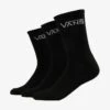 Vans CLASSIC CREW 3 PACK - Socken - Black