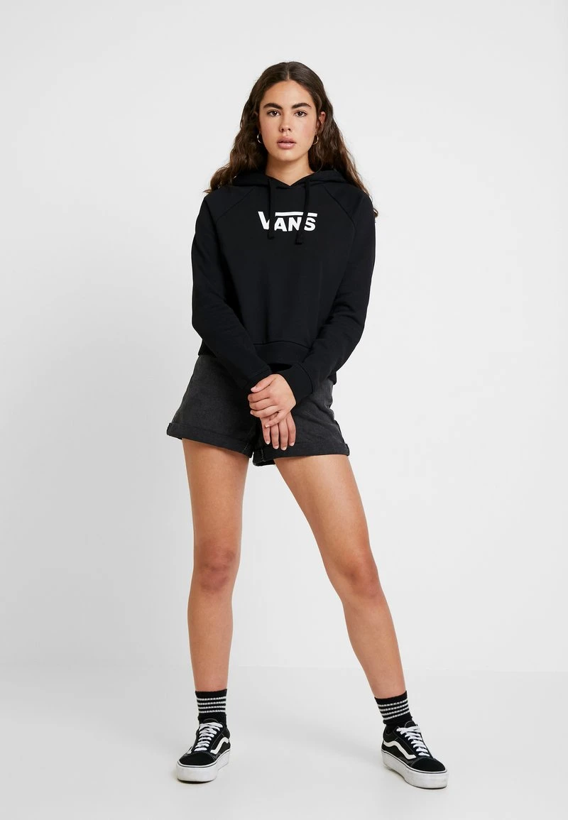 Vans WM FLYING V FT BOXY HOODIE - Kapuzenpullover - Black 2 Vans WM FLYING V FT BOXY HOODIE - Kapuzenpullover - Black – Bild 2