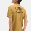 Vans FULL PATCH BACK SS TEE - T-Shirt Print - Medium Yellow