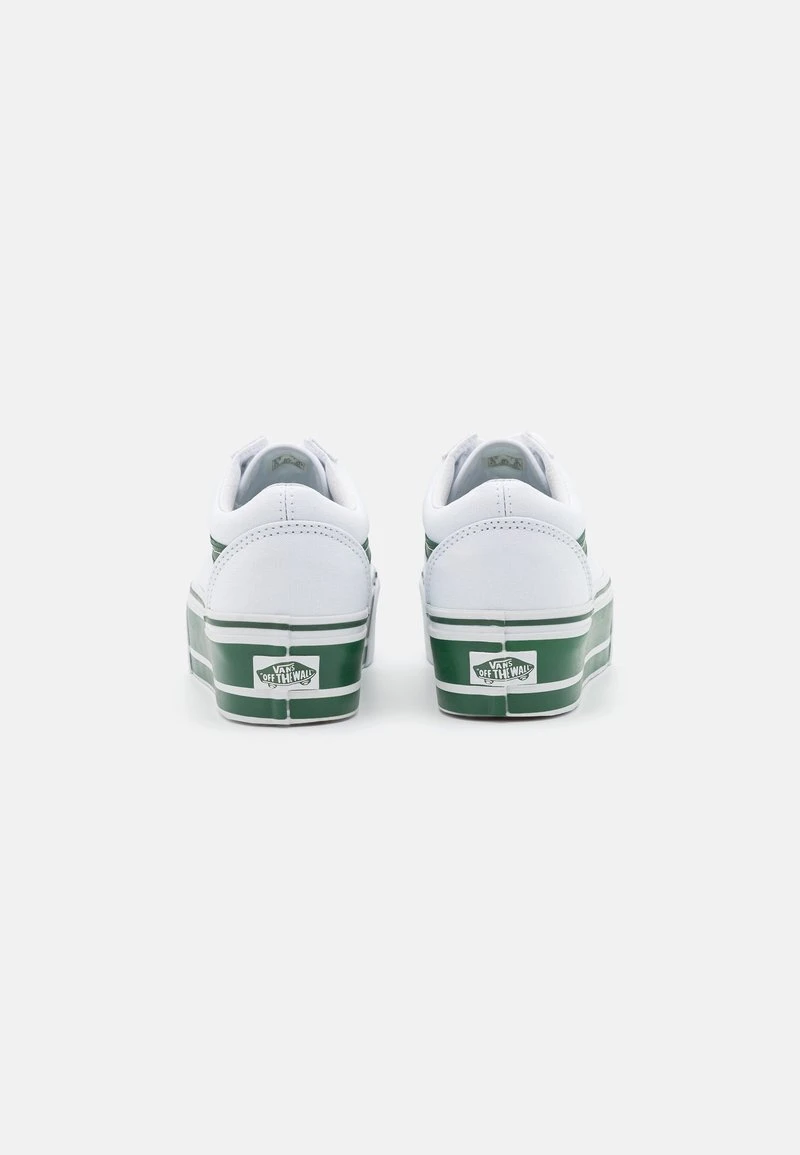 Vans OLD SKOOL STACKFORM - Sneaker Low - Green/true White 4 Vans OLD SKOOL STACKFORM - Sneaker Low - Green/true White – Bild 4