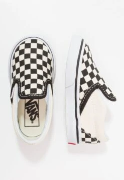 Vans CLASSIC - Slipper - Black/white