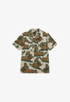 Vans MAMI WATA SS - Hemd - Light Grey -Vans 6bc9322b5f5d4009abfe2687c7a798c2