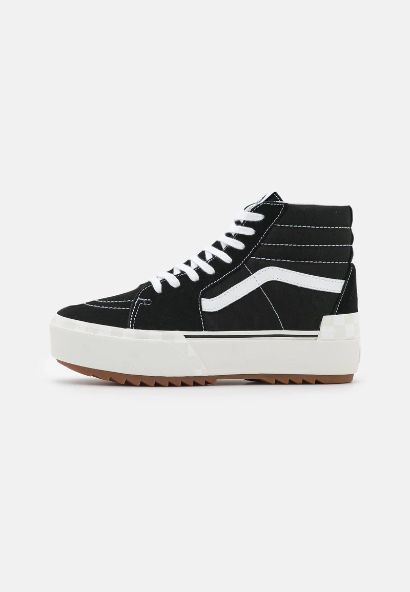 Vans SK8 STACKED - Sneaker High - Black/blanc De Blanc 1 Vans SK8 STACKED - Sneaker High - Black/blanc De Blanc