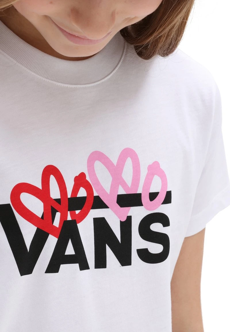 Vans VALENTINES LOGO BOXY - T-Shirt Print - White 3 Vans VALENTINES LOGO BOXY - T-Shirt Print - White – Bild 3