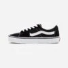 Vans SK8 LOW UNISEX - Sneaker Low - Black/true White