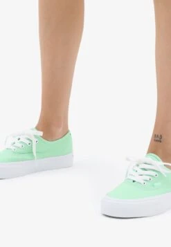Vans AUTHENTIC VR3 - Sportlicher Schnürer - Medium Green