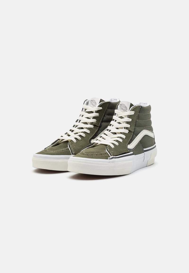 Vans SK8 HI RECONSTRUCT UNISEX - Sneaker High - Olive Camo 2 Vans SK8 HI RECONSTRUCT UNISEX - Sneaker High - Olive Camo – Bild 2