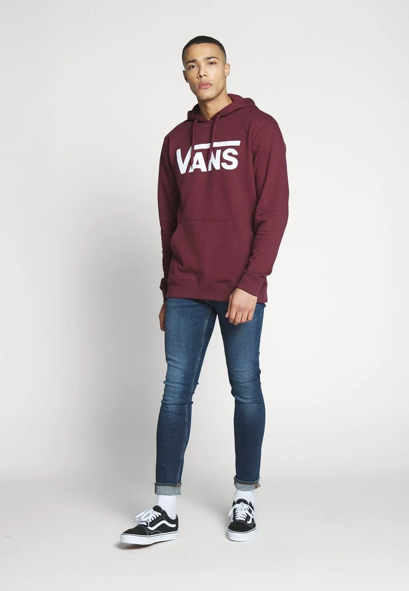 Vans MN CLASSIC PO H - Kapuzenpullover - Port Royale/white 5 Vans MN CLASSIC PO H - Kapuzenpullover - Port Royale/white – Bild 5