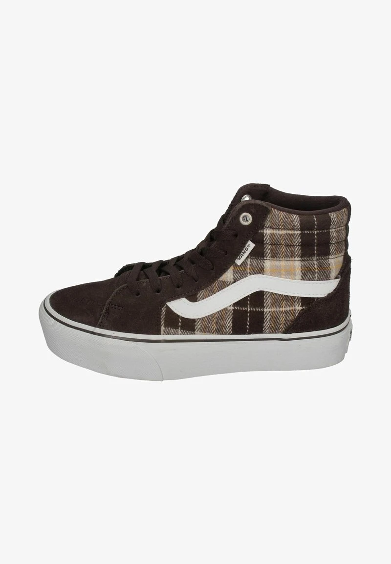 Vans FILMORE HI PLATFORM PLAID - Sneaker High - Plaid Mix Brown White 6 Vans FILMORE HI PLATFORM PLAID - Sneaker High - Plaid Mix Brown White – Bild 6