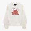 Vans ROSE CAMO CREW - Sweatshirt - White