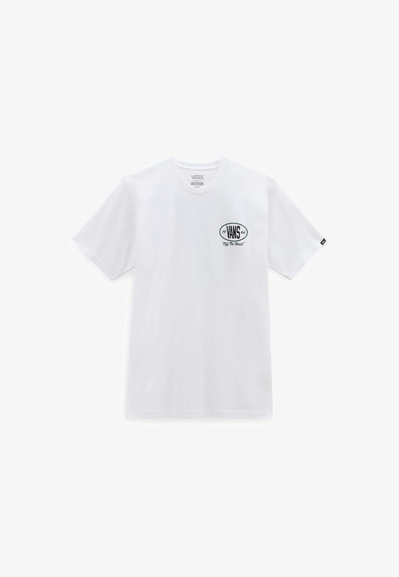 Vans TEAM PLAYER CHECKERBOARD - T-Shirt Print - White 2 Vans TEAM PLAYER CHECKERBOARD - T-Shirt Print - White – Bild 2