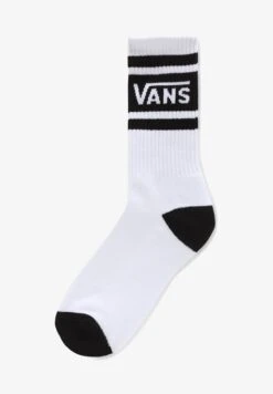BY VANS DROP V CREW BOYS (1-6, 1PK) - Socken - White Black 8 BY VANS DROP V CREW BOYS (1-6, 1PK) - Socken - White Black -Vans 72611a2b964c4c0fb63d102db9297b80 1
