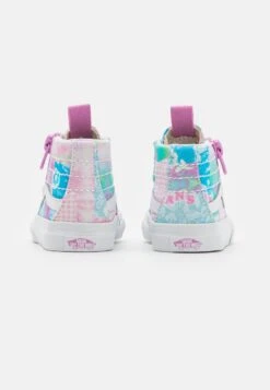 Vans SK8-HI SIDE ZIP TAPERED - Sneaker High - Sunny Day Multi-coloured/true White -Vans 72f875f8f4de48419947973b562401d1