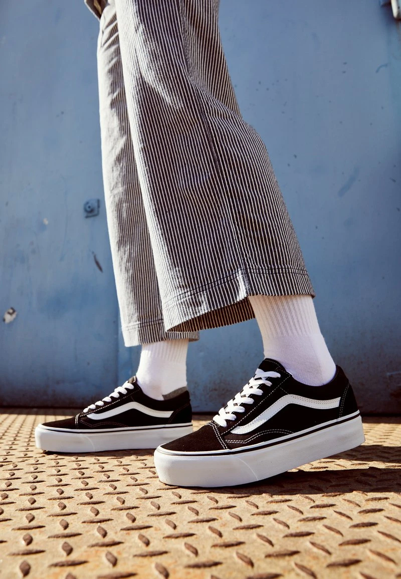 Vans UA OLD SKOOL PLATFORM - Sneaker Low - Black/white 5 Vans UA OLD SKOOL PLATFORM - Sneaker Low - Black/white – Bild 5