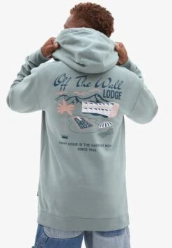 Vans LODGE PO - Kapuzenpullover - Medium Green