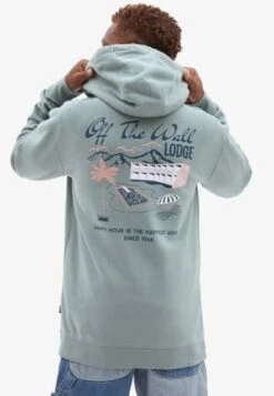 Vans LEISURE CREW - Sweatshirt - Medium Blue -Vans 755519c7ebe242239b034a838f4875f0 4