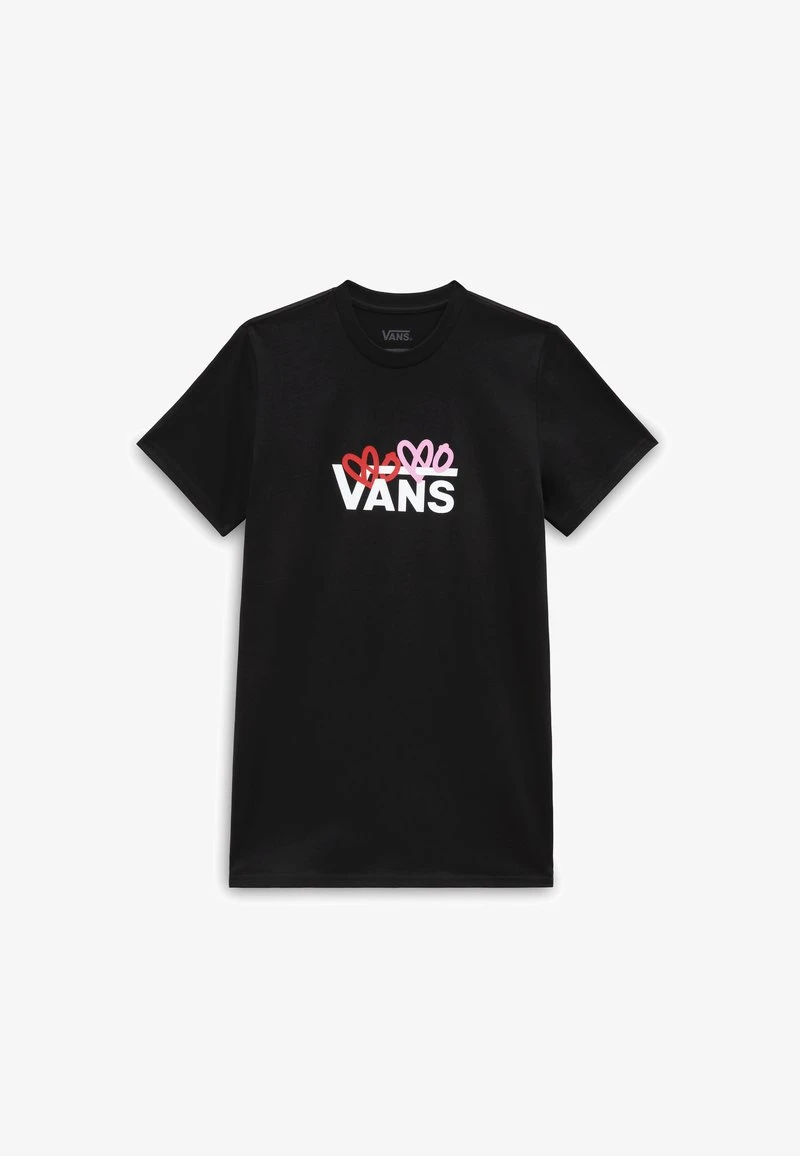 Vans LOVE TEE - Jerseykleid - Black 3 Vans LOVE TEE - Jerseykleid - Black – Bild 3