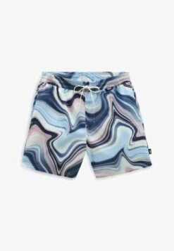 Vans PRIMARY PRINT - Shorts - Medium Blue -Vans 7a0cc6099aca46e9b4c115afce725733