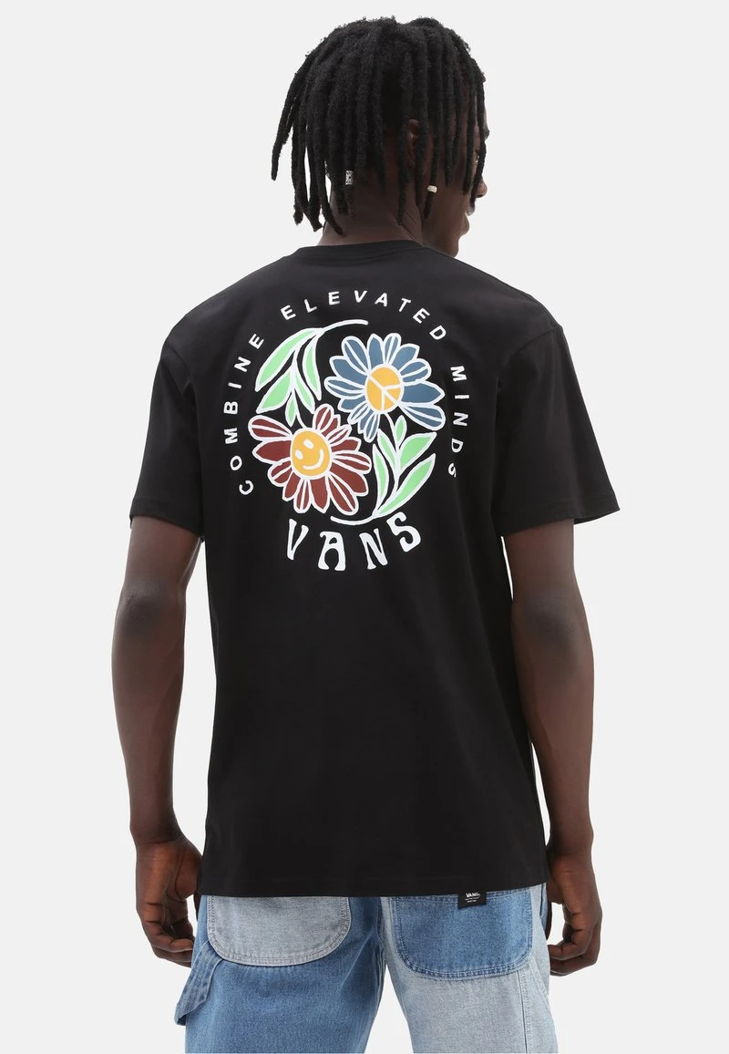 Vans ELEVATED MINDS - T-Shirt Print - Black 1 Vans ELEVATED MINDS - T-Shirt Print - Black