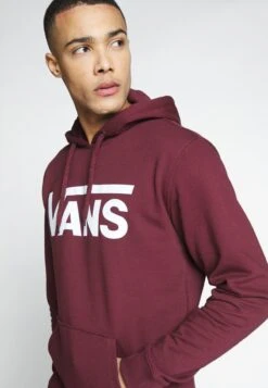 Vans MN CLASSIC PO H - Kapuzenpullover - Port Royale/white