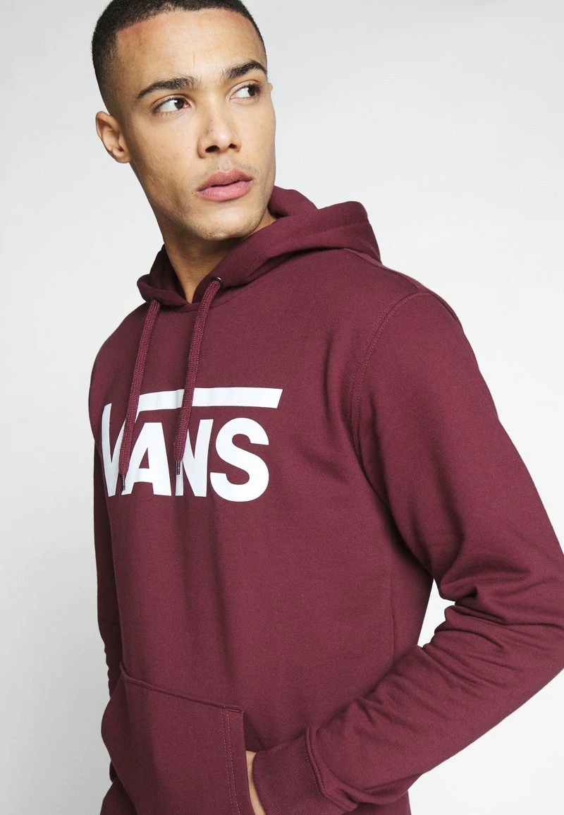 Vans MN CLASSIC PO H - Kapuzenpullover - Port Royale/white 1 Vans MN CLASSIC PO H - Kapuzenpullover - Port Royale/white