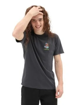 Vans GLOW WIZARD - T-Shirt Print - Black -Vans 7dc7d12bd3064e9a989a31ab62aaf39c