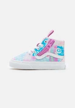 Vans SK8-HI SIDE ZIP TAPERED - Sneaker High - Sunny Day Multi-coloured/true White