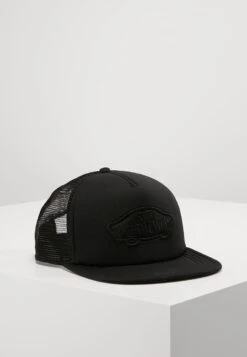 Vans MN CLASSIC PATCH TRUCKER - Cap - Black