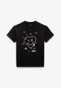 Vans SOME NOTES OS SS - T-Shirt Print - Black