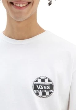 Vans OFF THE WALL CHECK GRAPHIC - Langarmshirt - White -Vans 84a155b2c2e24b94a04a4f1cfe790924